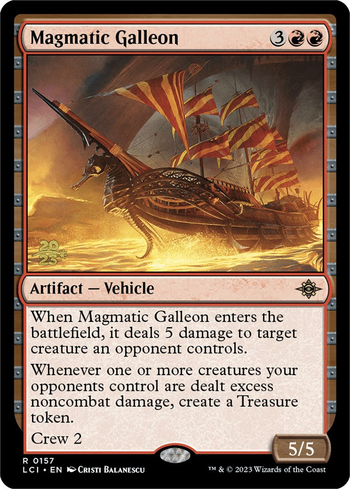 Magmatic Galleon [The Lost Caverns of Ixalan Prerelease Cards] | Gear Gaming Fayetteville