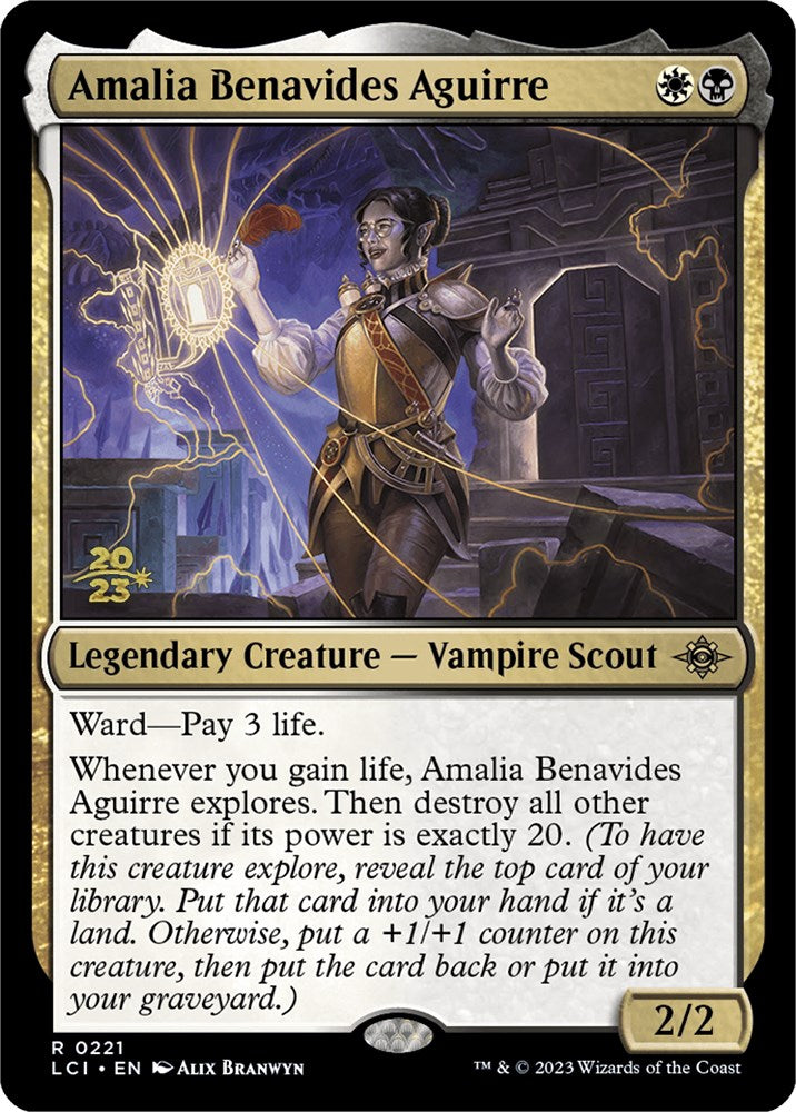 Amalia Benavides Aguirre [The Lost Caverns of Ixalan Prerelease Cards] | Gear Gaming Fayetteville