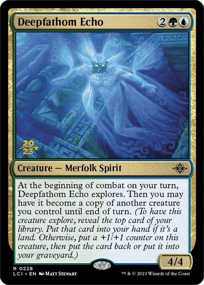 Deepfathom Echo [The Lost Caverns of Ixalan Prerelease Cards] | Gear Gaming Fayetteville