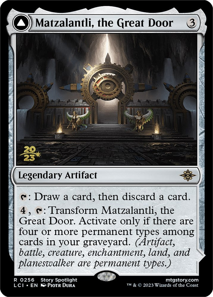 Matzalantli, the Great Door // The Core [The Lost Caverns of Ixalan Prerelease Cards] | Gear Gaming Fayetteville