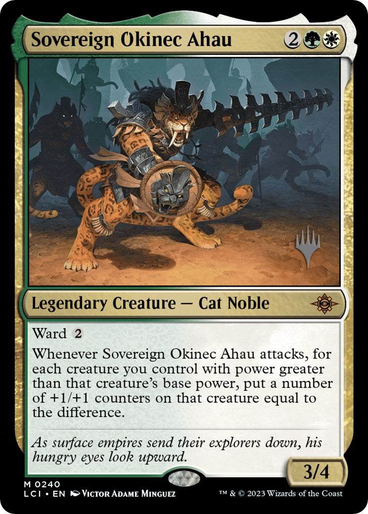 Sovereign Okinec Ahau (Promo Pack) [The Lost Caverns of Ixalan Promos] | Gear Gaming Fayetteville