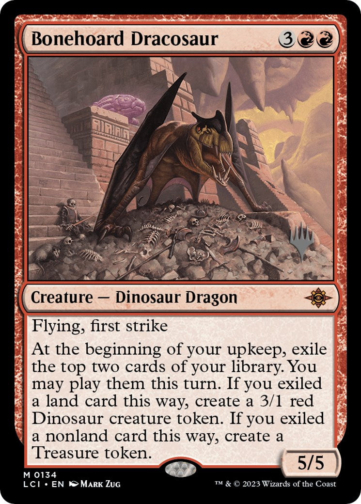 Bonehoard Dracosaur (Promo Pack) [The Lost Caverns of Ixalan Promos] | Gear Gaming Fayetteville