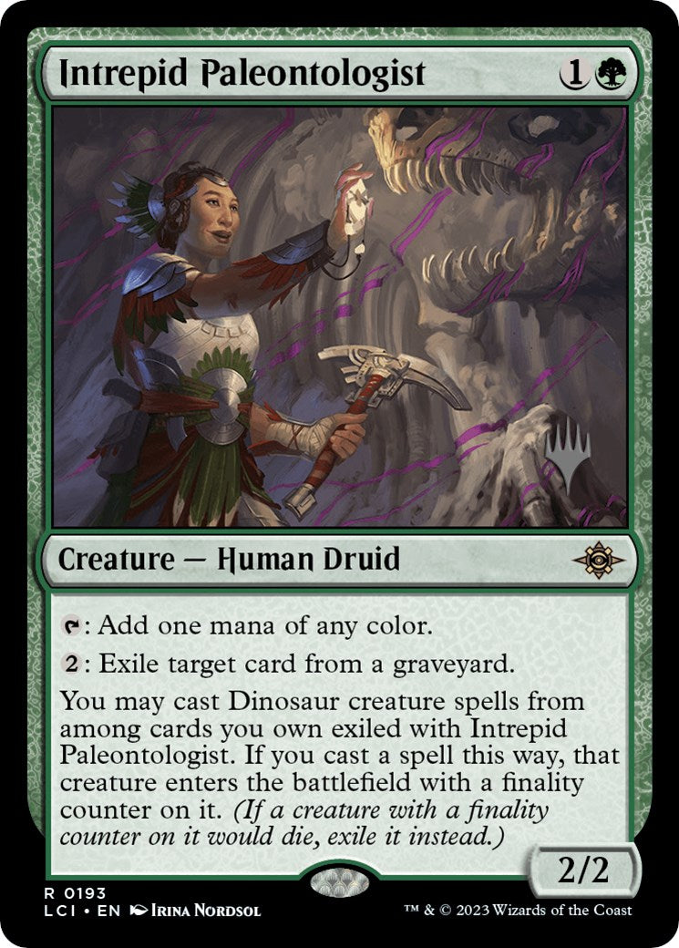 Intrepid Paleontologist (Promo Pack) [The Lost Caverns of Ixalan Promos] | Gear Gaming Fayetteville