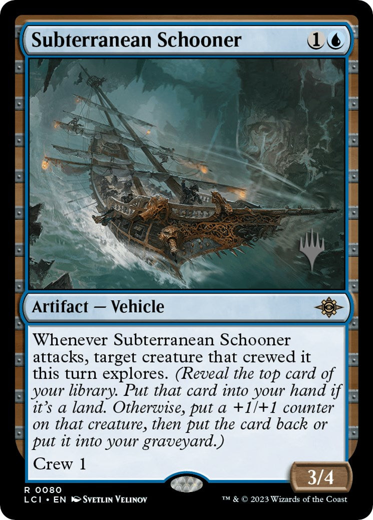 Subterranean Schooner (Promo Pack) [The Lost Caverns of Ixalan Promos] | Gear Gaming Fayetteville