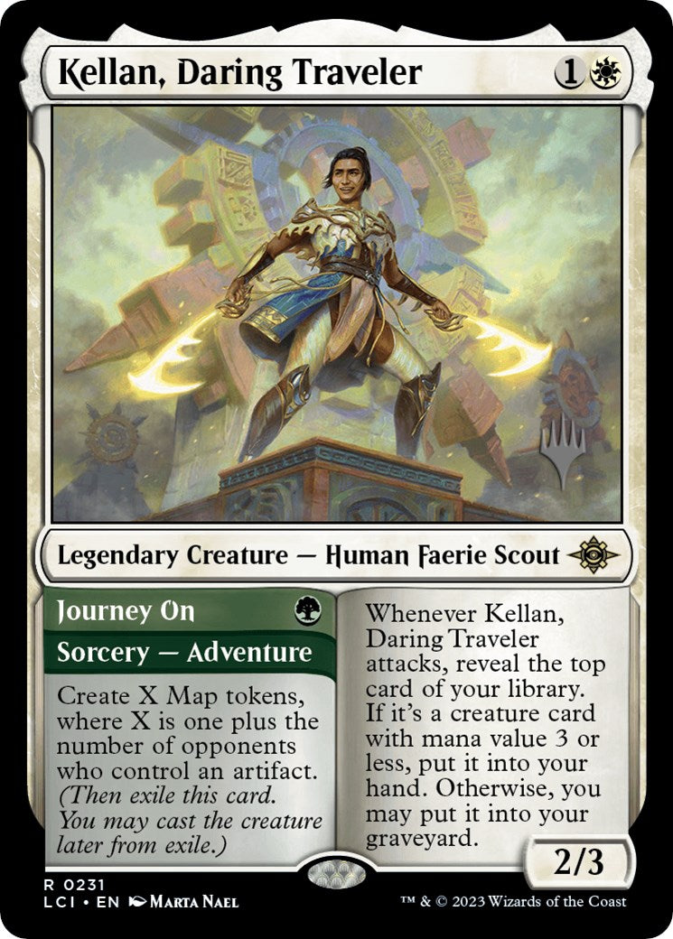 Kellan, Daring Traveler (Promo Pack) [The Lost Caverns of Ixalan Promos] | Gear Gaming Fayetteville