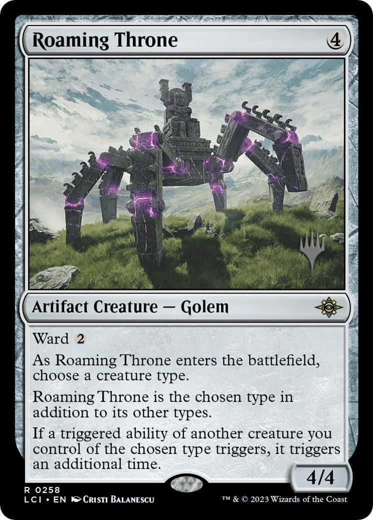 Roaming Throne (Promo Pack) [The Lost Caverns of Ixalan Promos] | Gear Gaming Fayetteville