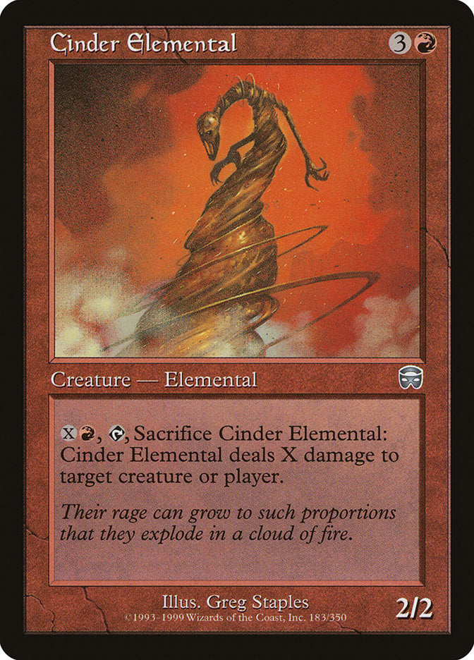 Cinder Elemental [Mercadian Masques] | Gear Gaming Fayetteville