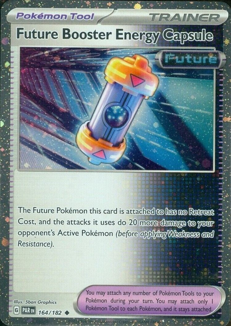 Future Booster Energy Capsule (164/182) (Cosmos Holo) [Scarlet & Violet: Paradox Rift] | Gear Gaming Fayetteville