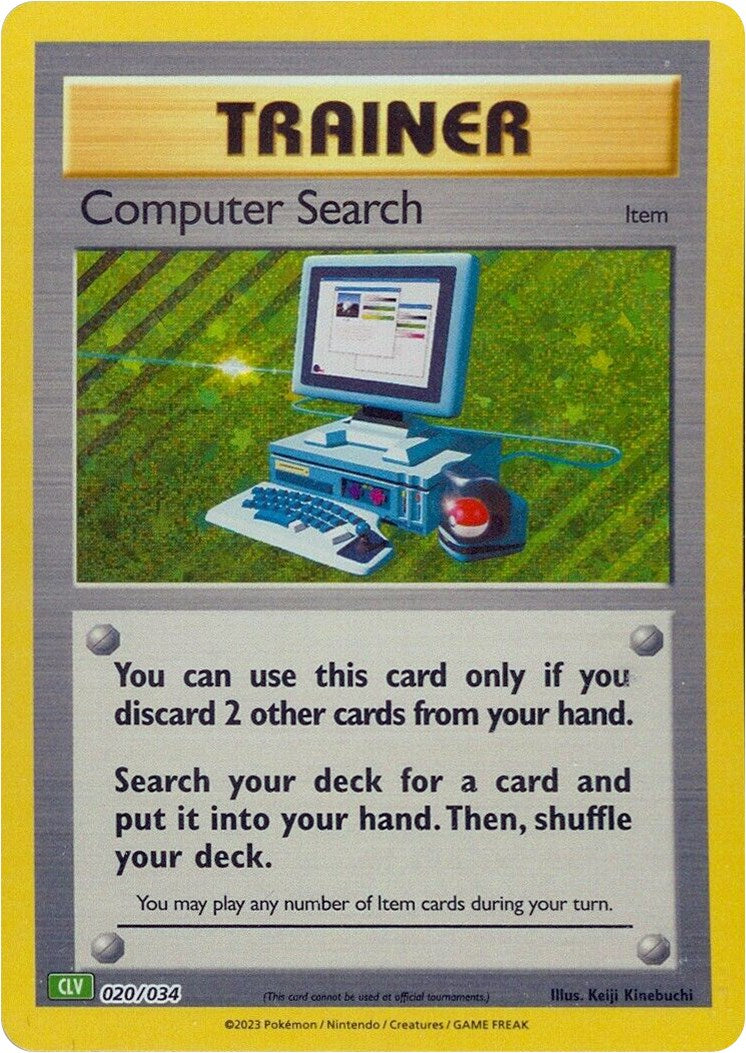 Computer Search (CLV) [Trading Card Game Classic] | Gear Gaming Fayetteville