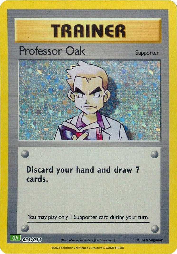 Professor Oak (CLV) [Trading Card Game Classic] | Gear Gaming Fayetteville