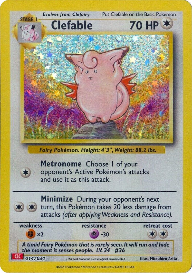 Clefable [Trading Card Game Classic] | Gear Gaming Fayetteville