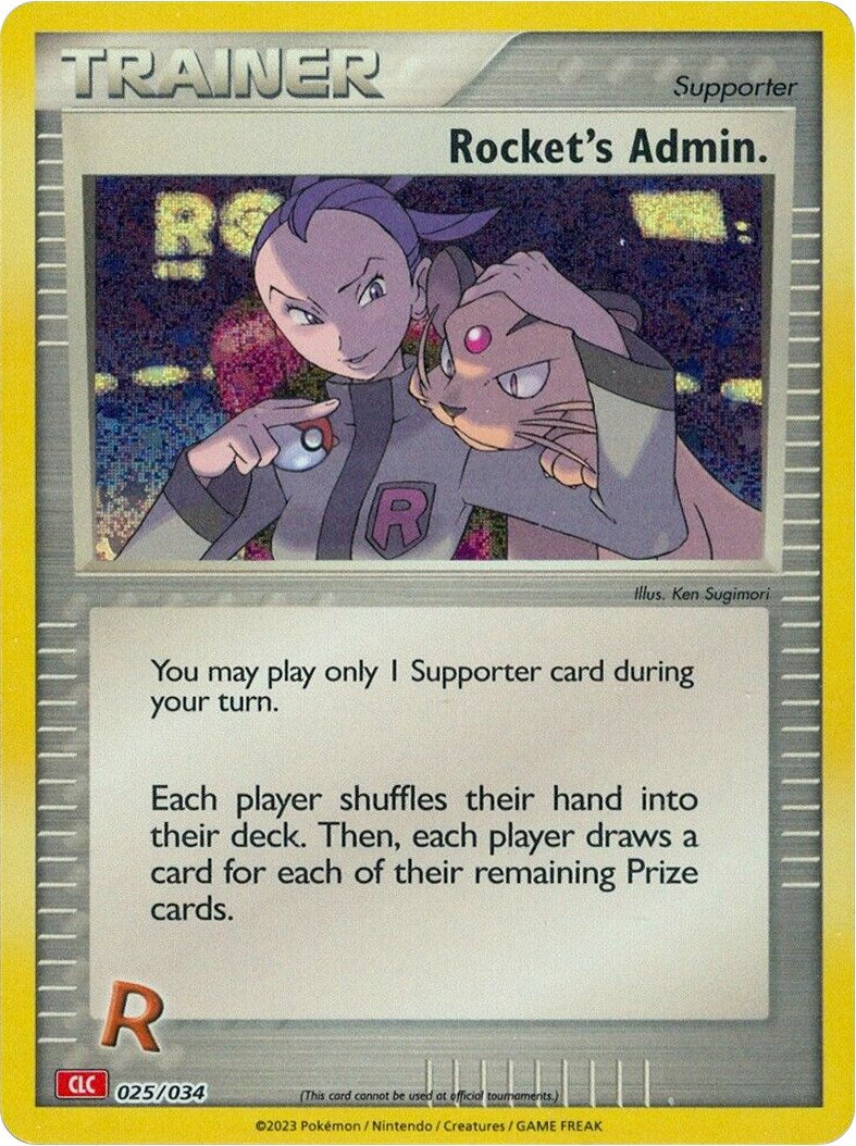 Rocket's Admin. (CLC) [Trading Card Game Classic] | Gear Gaming Fayetteville