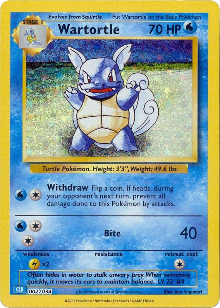 Wartortle [Trading Card Game Classic] | Gear Gaming Fayetteville