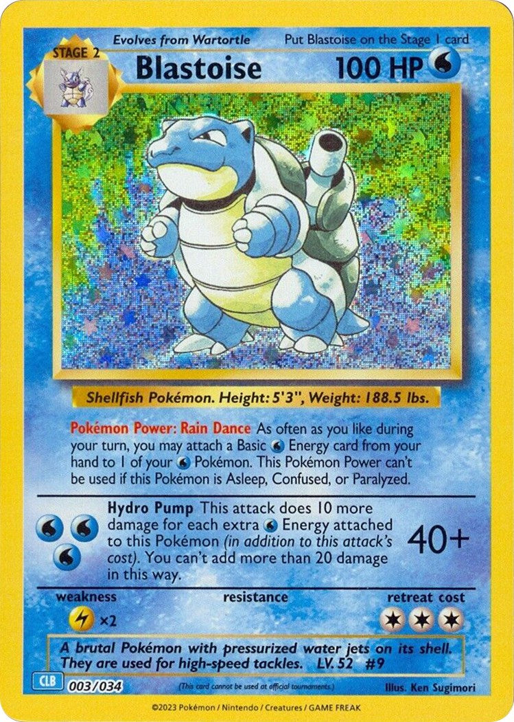 Blastoise [Trading Card Game Classic] | Gear Gaming Fayetteville