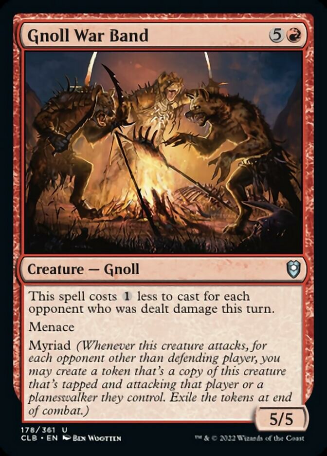Gnoll War Band [Commander Legends: Battle for Baldur's Gate] | Gear Gaming Fayetteville