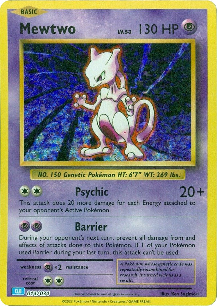 Mewtwo [Trading Card Game Classic] | Gear Gaming Fayetteville