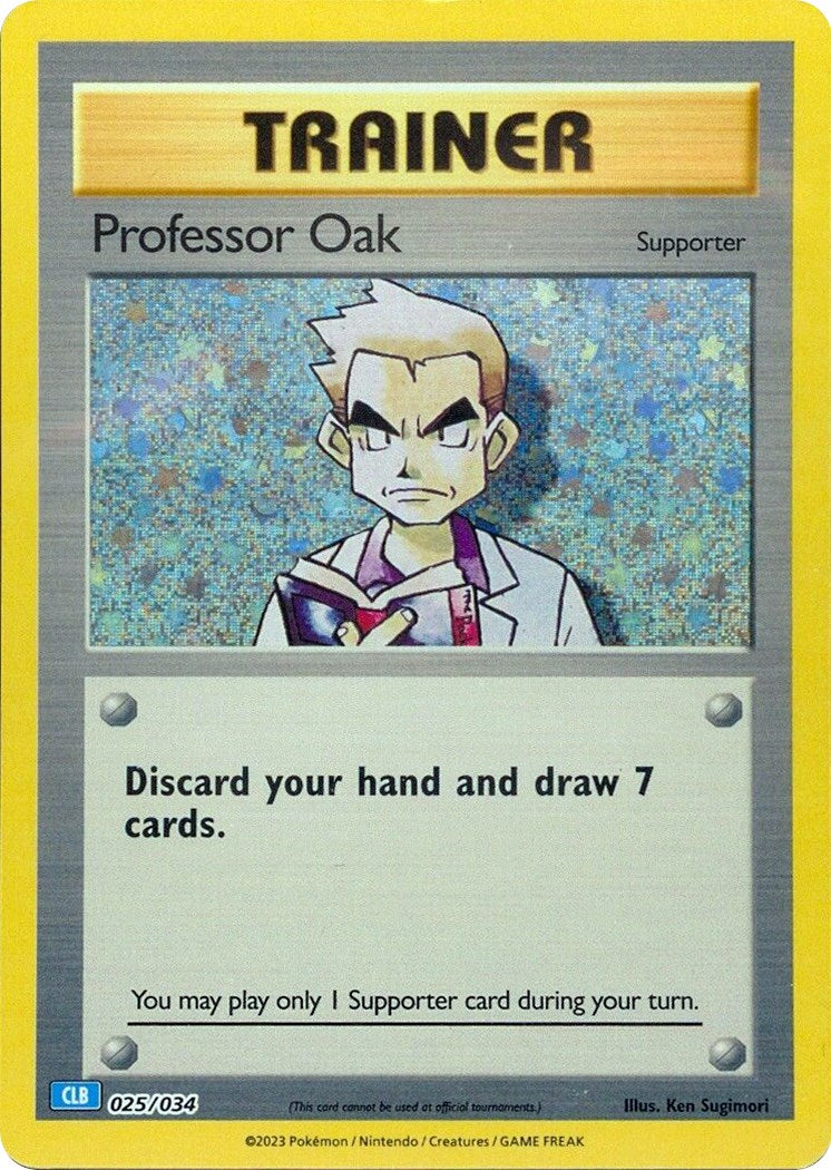 Professor Oak (CLB) [Trading Card Game Classic] | Gear Gaming Fayetteville