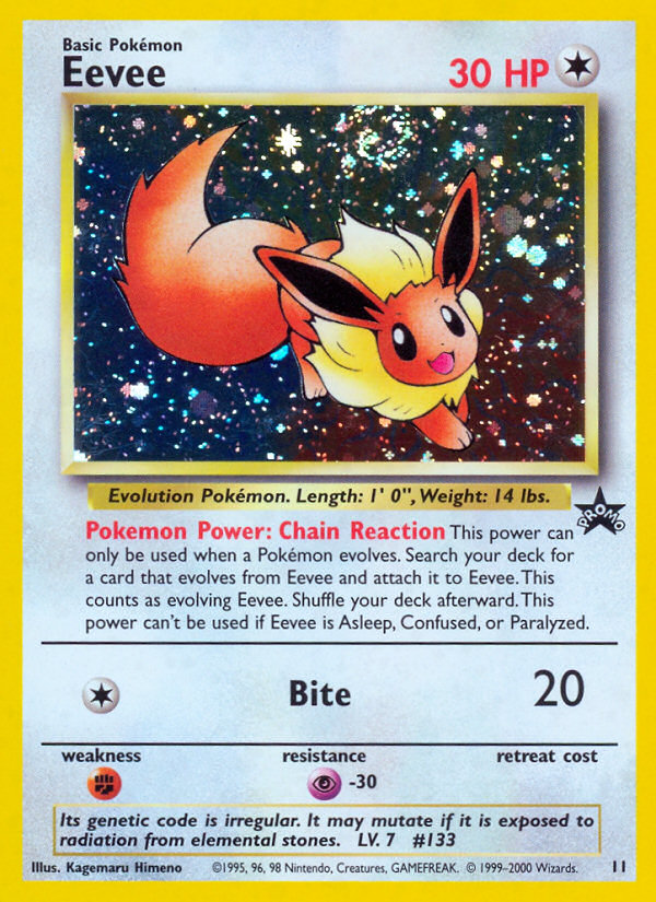 Eevee (11) [Wizards of the Coast: Black Star Promos] | Gear Gaming Fayetteville