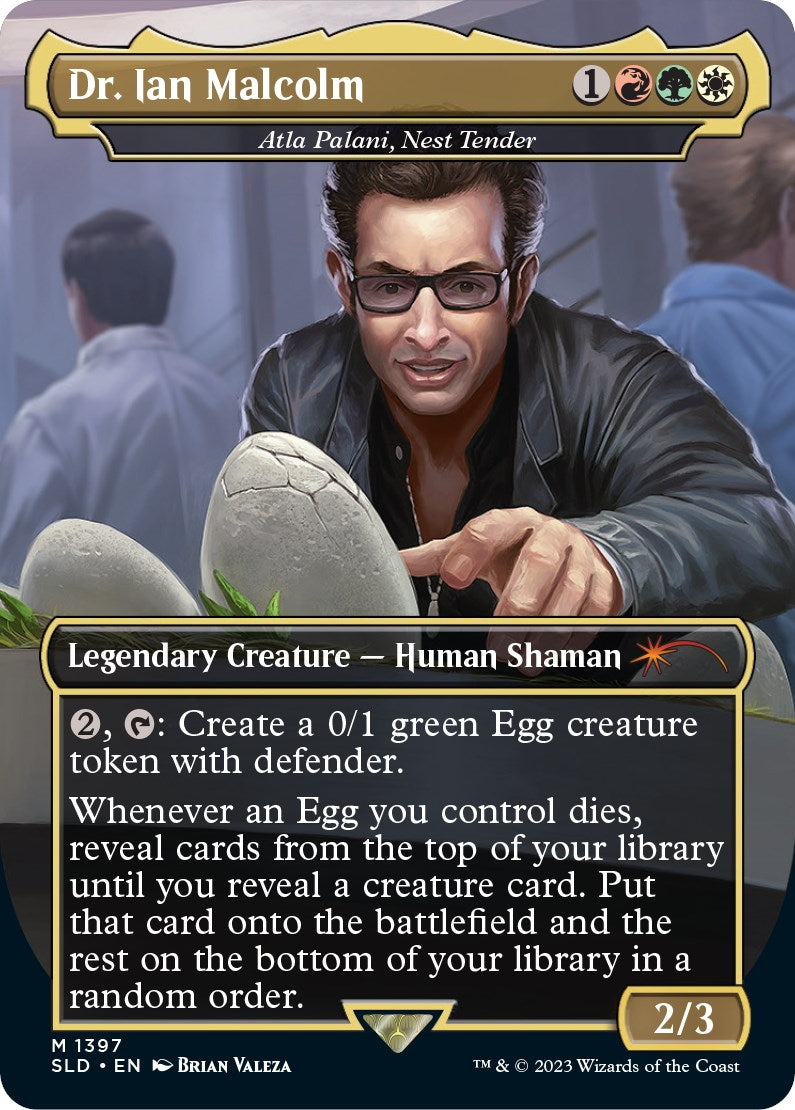 Dr. Ian Malcolm - Atla Palani, Nest Tender [Secret Lair Drop Series] | Gear Gaming Fayetteville