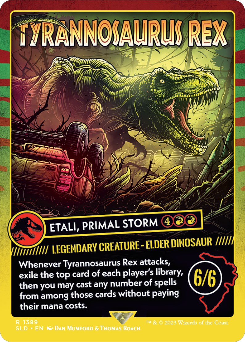 Tyrannosaurus Rex - Etali, Primal Storm [Secret Lair Drop Series] | Gear Gaming Fayetteville