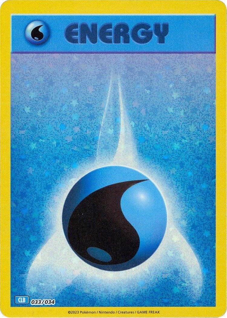 Basic Water Energy [Trading Card Game Classic] | Gear Gaming Fayetteville