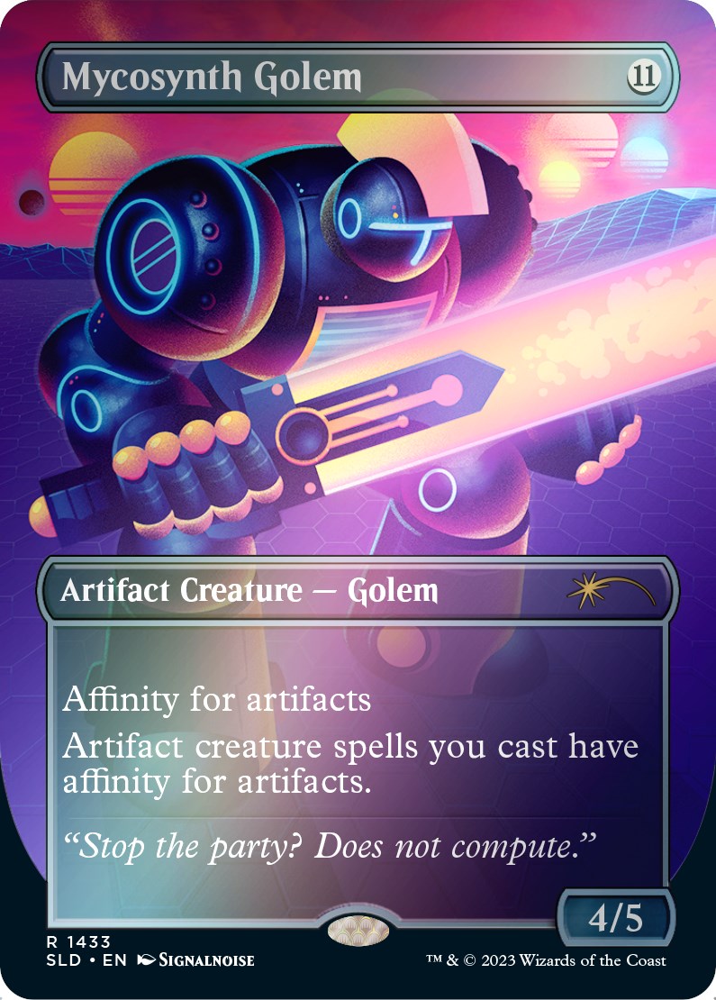 Mycosynth Golem (Rainbow Foil) [Secret Lair Drop Series] | Gear Gaming Fayetteville