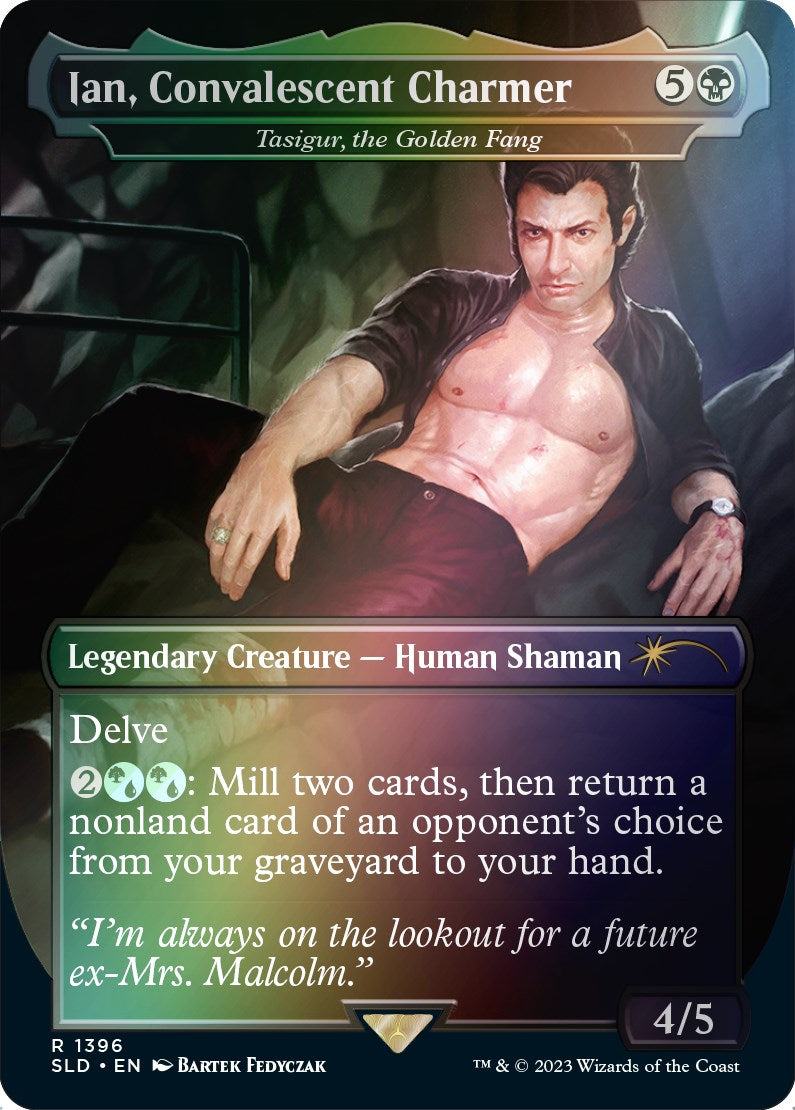 Ian, Convalescent Charmer - Tasigur, the Golden Fang (Rainbow Foil) [Secret Lair Drop Series] | Gear Gaming Fayetteville