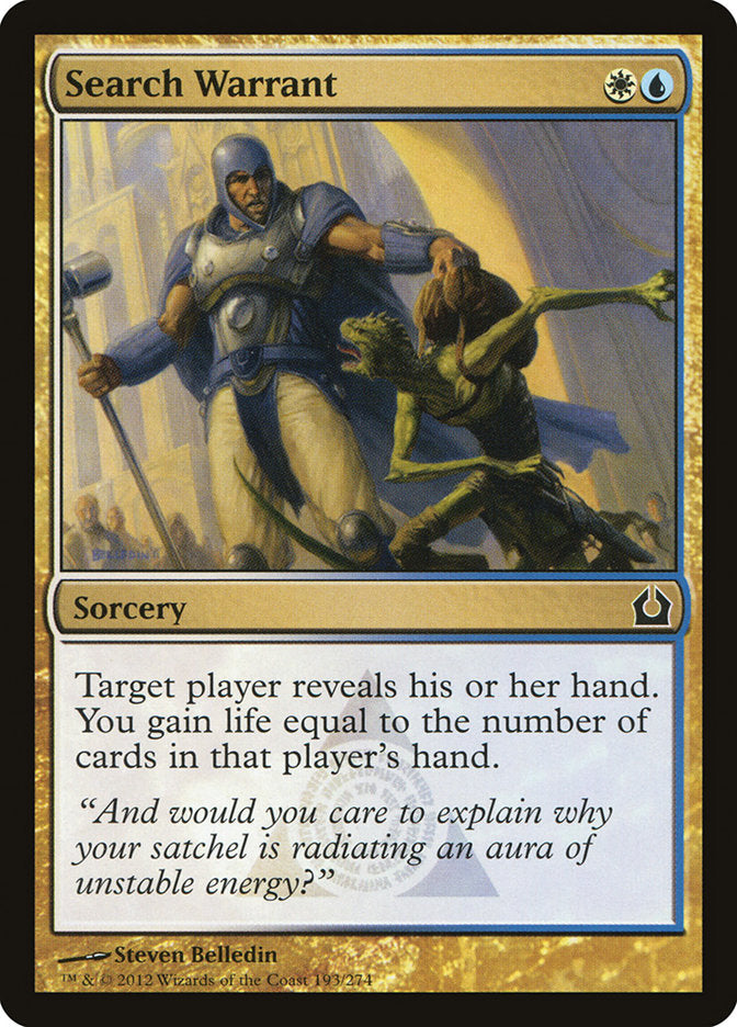 Search Warrant [Return to Ravnica] | Gear Gaming Fayetteville