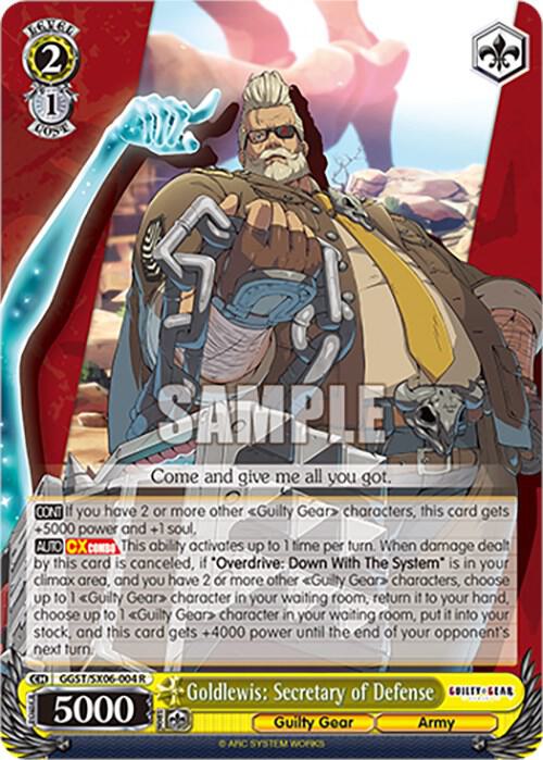 Goldlewis: Secretary of Defense - [Guilty Gear -Strive-] | Gear Gaming Fayetteville