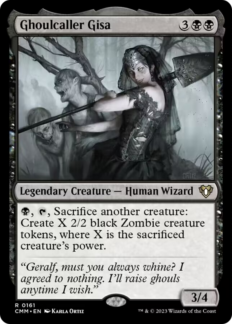 Ghoulcaller Gisa [Commander Masters] | Gear Gaming Fayetteville
