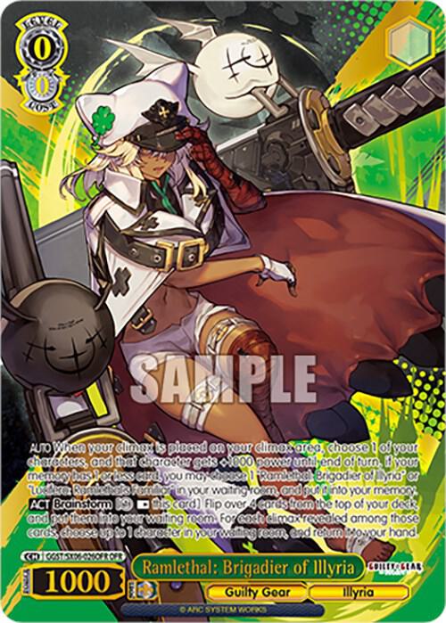 Ramlethal: Brigadier of Illyria (OFR) - [Guilty Gear -Strive-] | Gear Gaming Fayetteville
