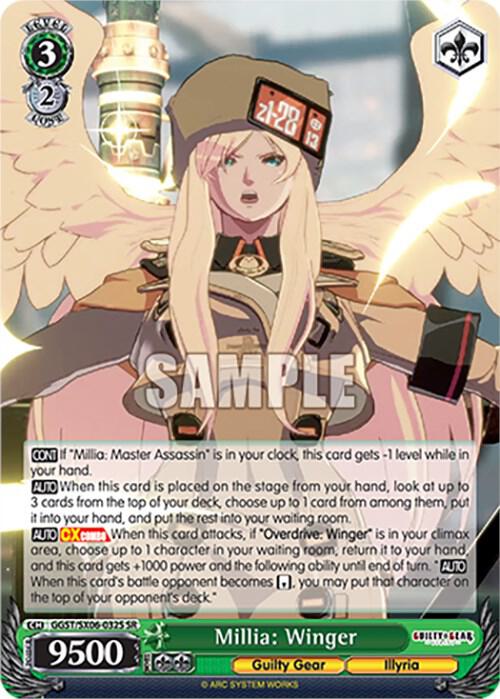 Millia: Winger (SR) - [Guilty Gear -Strive-] | Gear Gaming Fayetteville