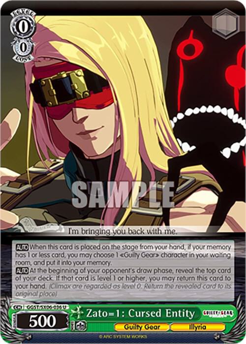 Zato=1: Cursed Entity - [Guilty Gear -Strive-] | Gear Gaming Fayetteville