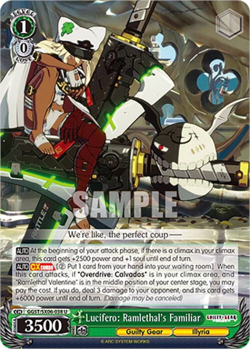 Lucifero: Ramlethal's Familiar - [Guilty Gear -Strive-] | Gear Gaming Fayetteville