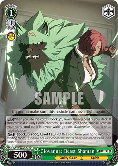 Giovanna: Beast Shaman - [Guilty Gear -Strive-] | Gear Gaming Fayetteville
