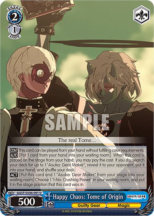 Happy Chaos: Tome of Origin - [Guilty Gear -Strive-] | Gear Gaming Fayetteville
