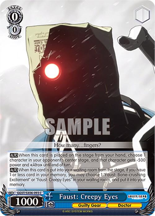 Faust: Creepy Eyes - [Guilty Gear -Strive-] | Gear Gaming Fayetteville