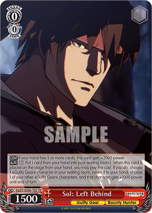 Sol: Left Behind - [Guilty Gear -Strive-] | Gear Gaming Fayetteville