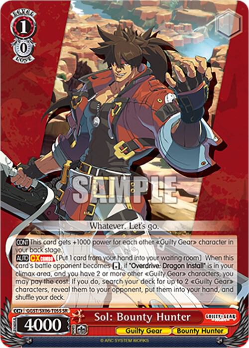Sol: Bounty Hunter (SR) - [Guilty Gear -Strive-] | Gear Gaming Fayetteville