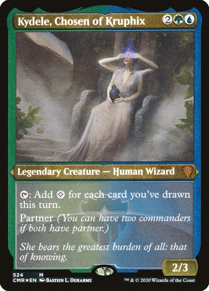 Kydele, Chosen of Kruphix (Etched) [Commander Legends] | Gear Gaming Fayetteville