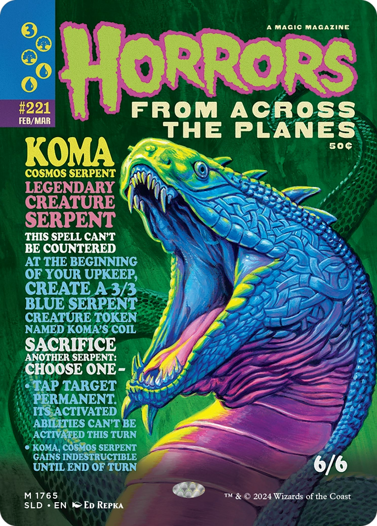 Koma, Cosmos Serpent [Secret Lair Drop Series] | Gear Gaming Fayetteville