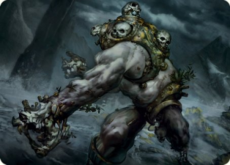 Skull Skaab Art Card [Innistrad: Crimson Vow Art Series] | Gear Gaming Fayetteville