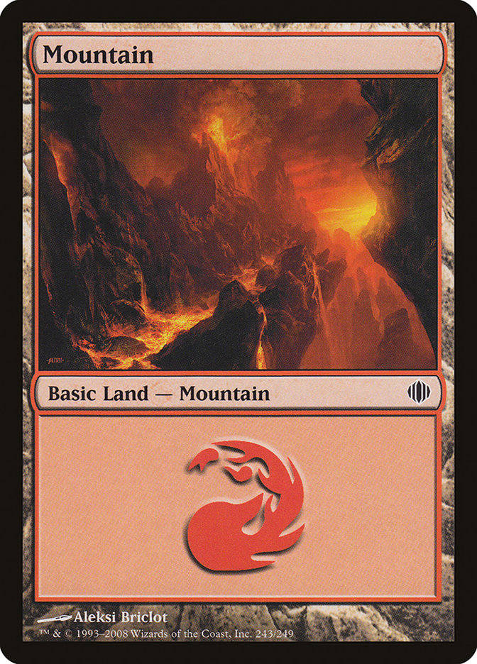 Mountain (243) [Shards of Alara] | Gear Gaming Fayetteville