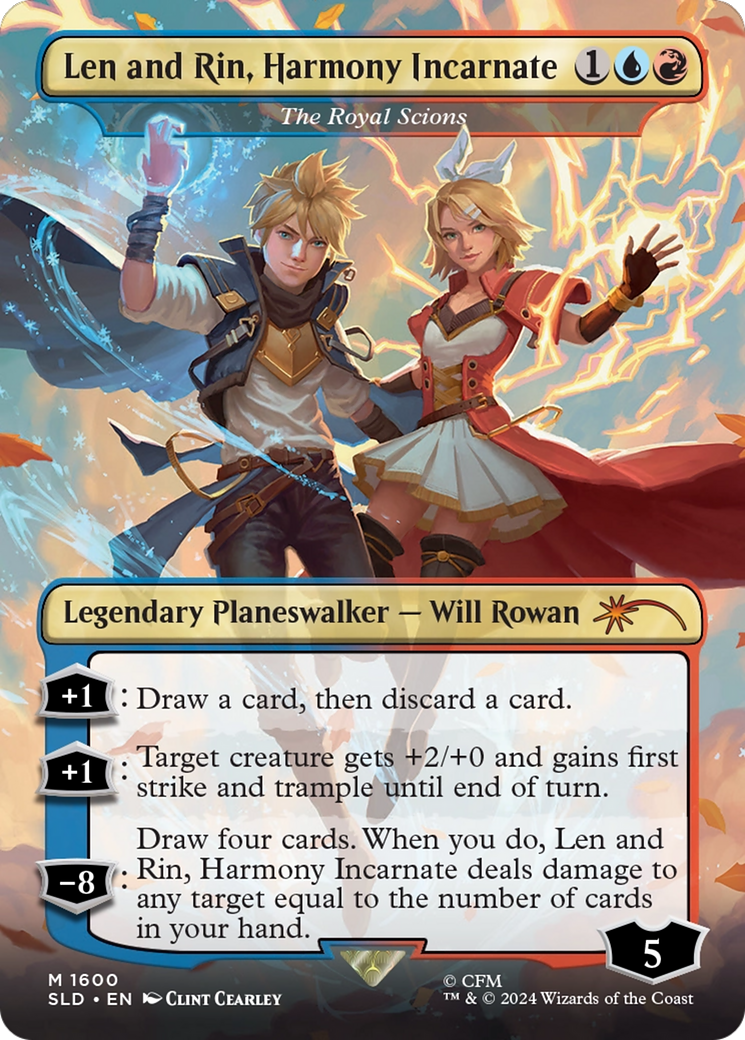 Len and Rin, Harmony Incarnate - The Royal Scions [Secret Lair Drop Series] | Gear Gaming Fayetteville