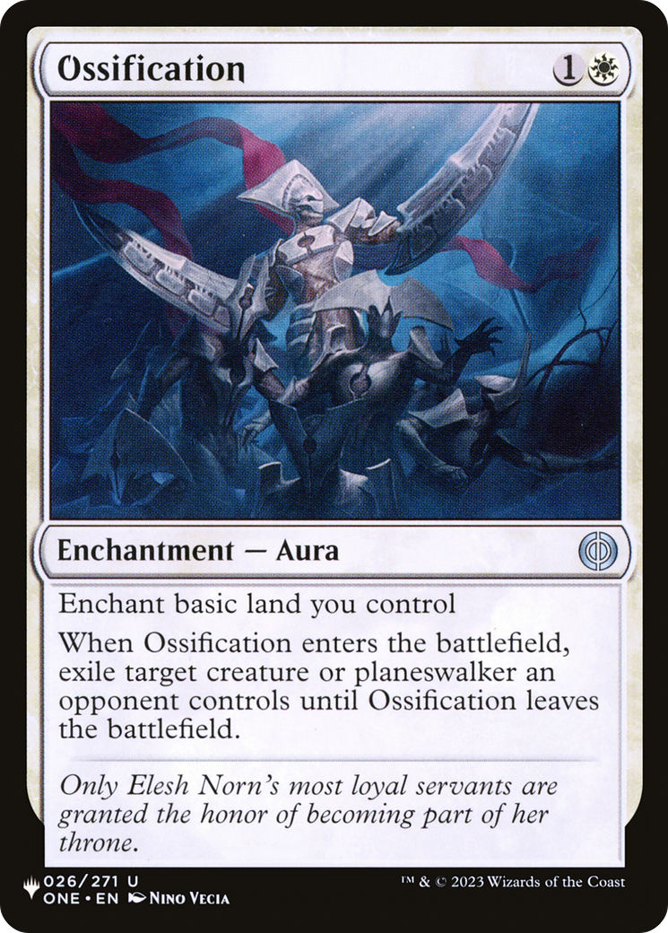 Ossification [The List Reprints] | Gear Gaming Fayetteville