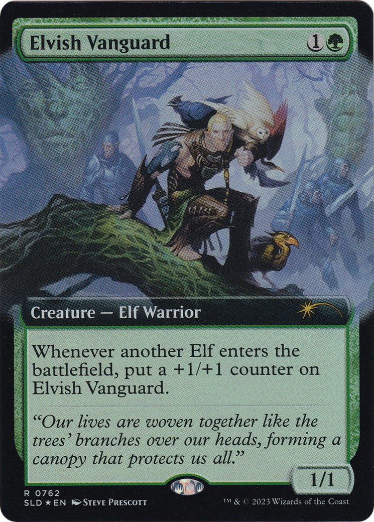 Elvish Vanguard (Extended Art) [Secret Lair Drop Series] | Gear Gaming Fayetteville