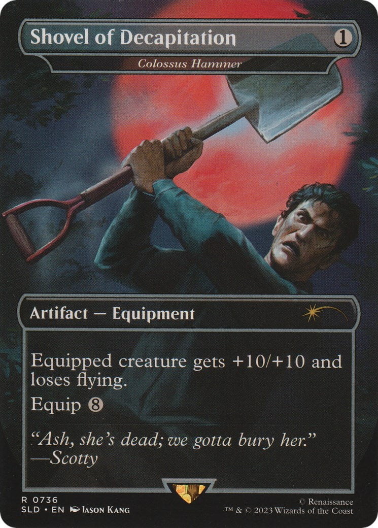Shovel of Decapitation - Colossus Hammer [Secret Lair Drop Series] | Gear Gaming Fayetteville