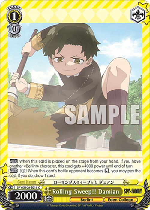 Rolling Sweep!! Damian - [SPY x FAMILY] | Gear Gaming Fayetteville