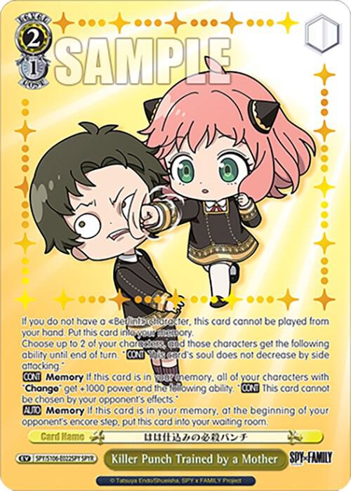 Killer Punch Trained by a Mother (SPYR) - [SPY x FAMILY] | Gear Gaming Fayetteville