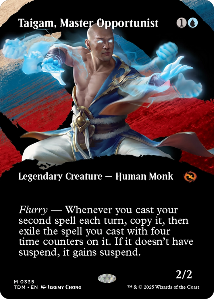 Taigam, Master Opportunist (Borderless) [Tarkir: Dragonstorm] | Gear Gaming Fayetteville